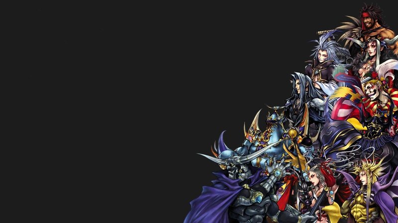 Group of Fantasy Characters — Black, Dramatic, Digital Art, Armor, Weapons