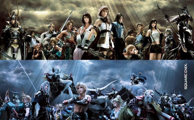 Group of Fantasy Characters — Gray