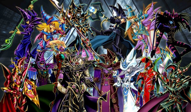 Group of Fantasy Characters — Purple, Dramatic, Anime