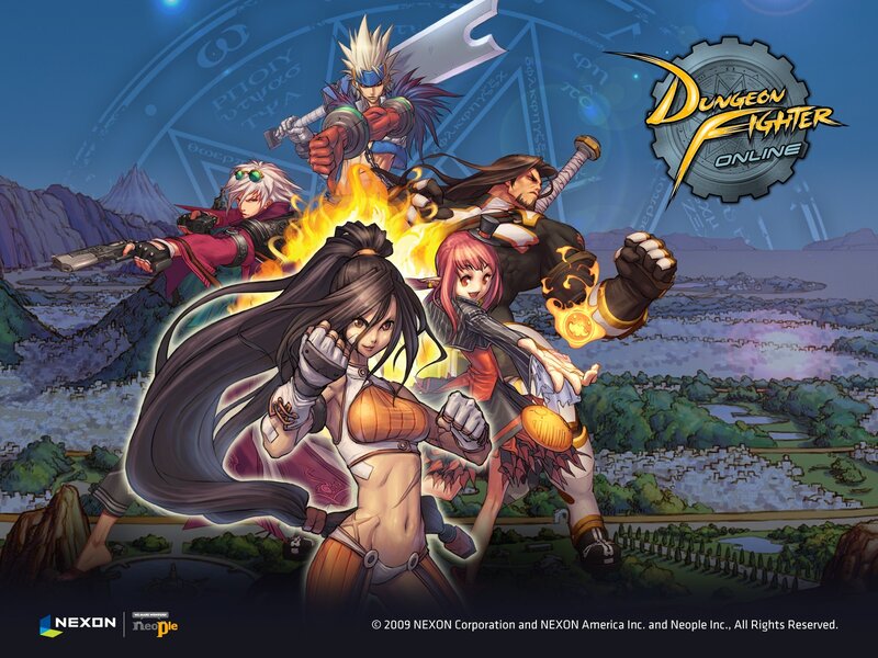 Group of Fantasy Fighters