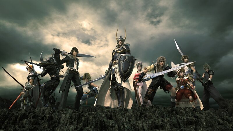 Group of Fantasy Warriors — Gray, Dramatic, 3d Render