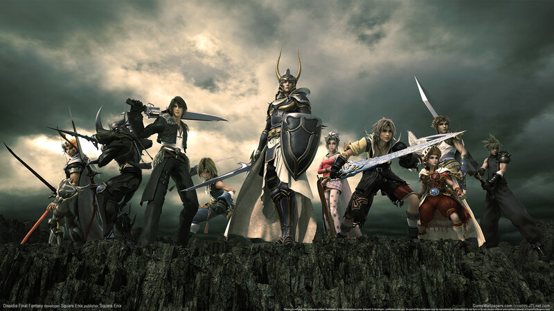 Group of Fantasy Warriors — Gray