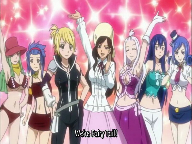 Group of Female Characters — Pink