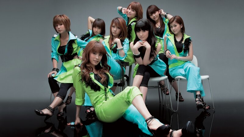 group of female performers
