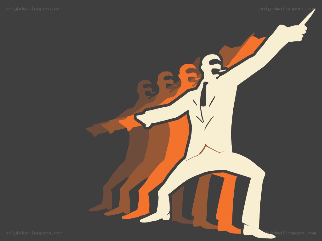 group of figures in motion