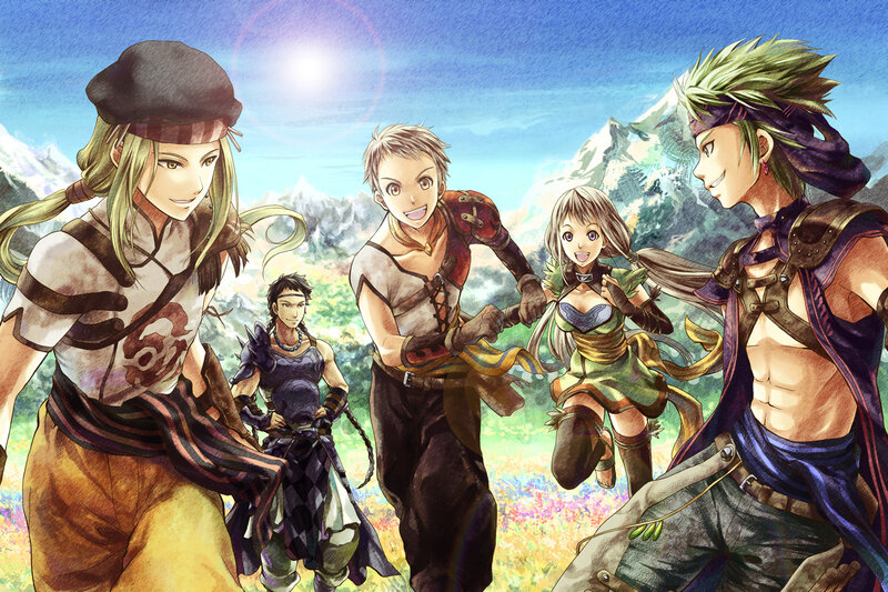 Group of Five Adventurers
