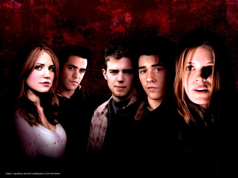 group of five young adults