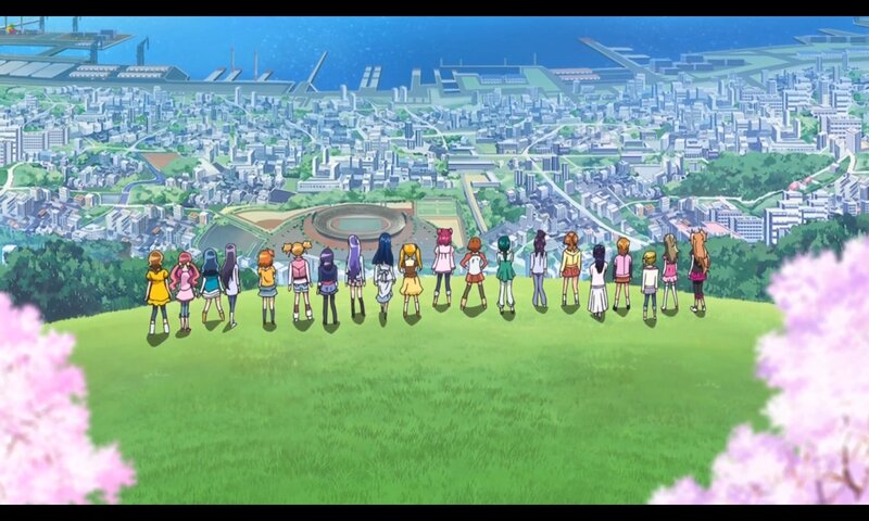 Group of Girls on Hill