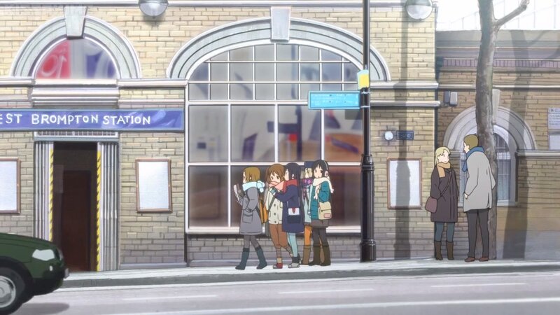 Group of Girls on Sidewalk