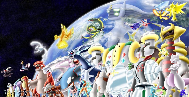 Group of Legendary Pokémon