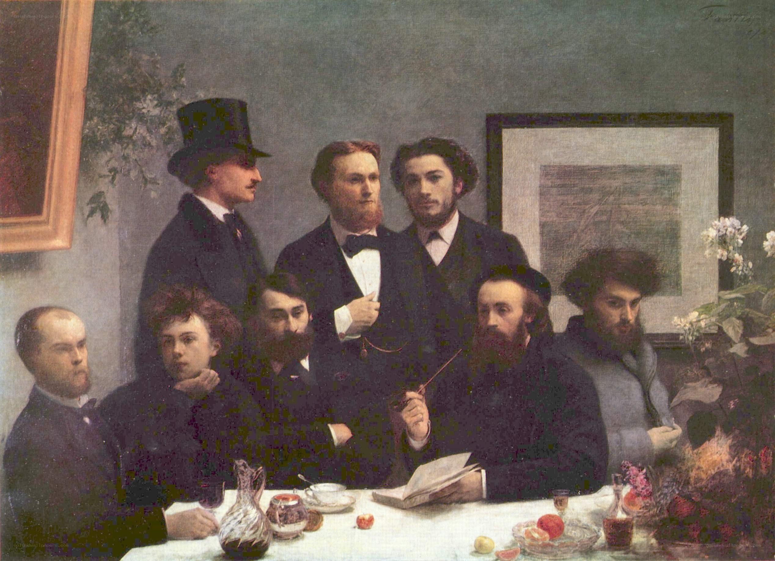 Group of men at a table