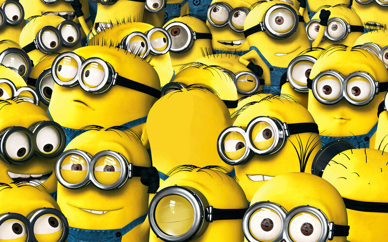 Group of Minion Characters