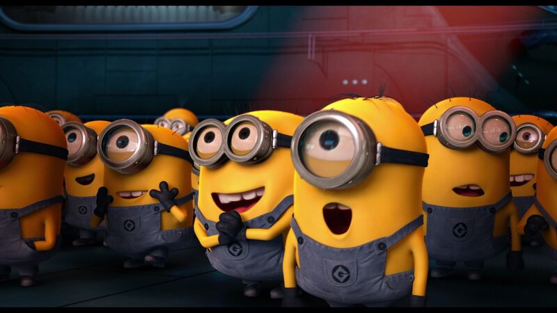 Group of Minions — Yellow, Playful
