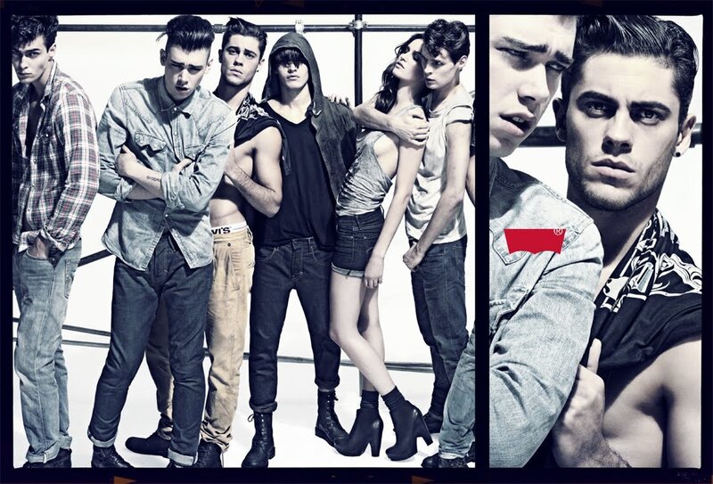Group of Models in Denim
