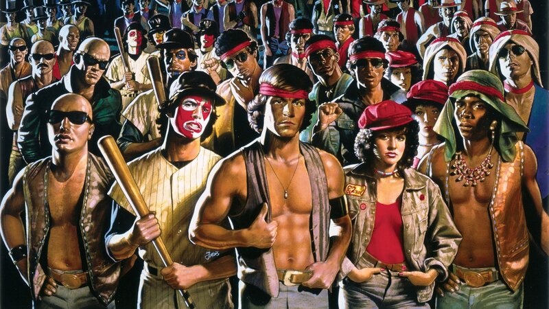 Group of Muscular Men — Red
