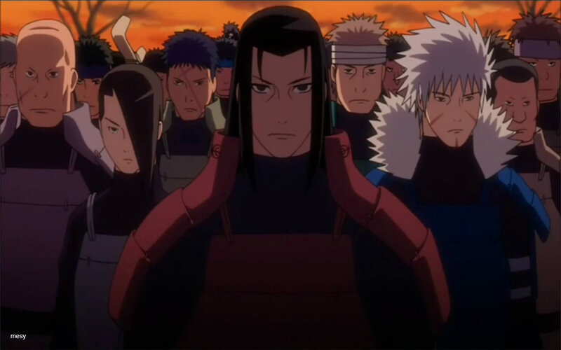 Group of Ninja Characters — Orange