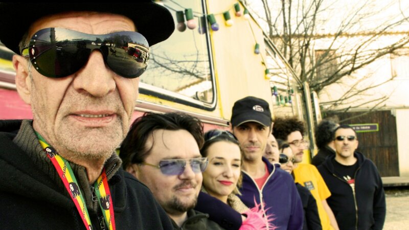 Group of people at outdoor event