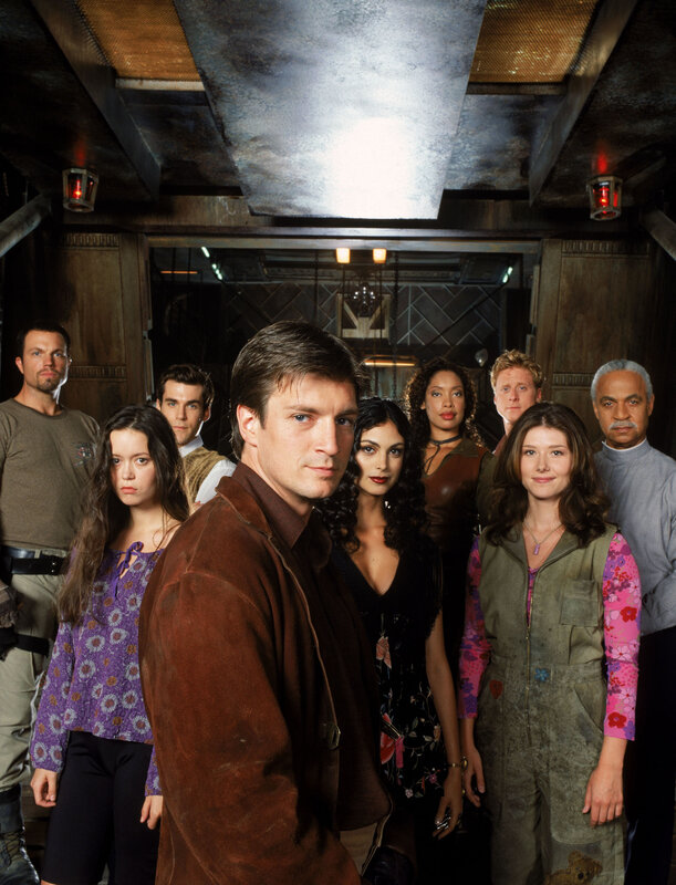 Group of People in a Corridor