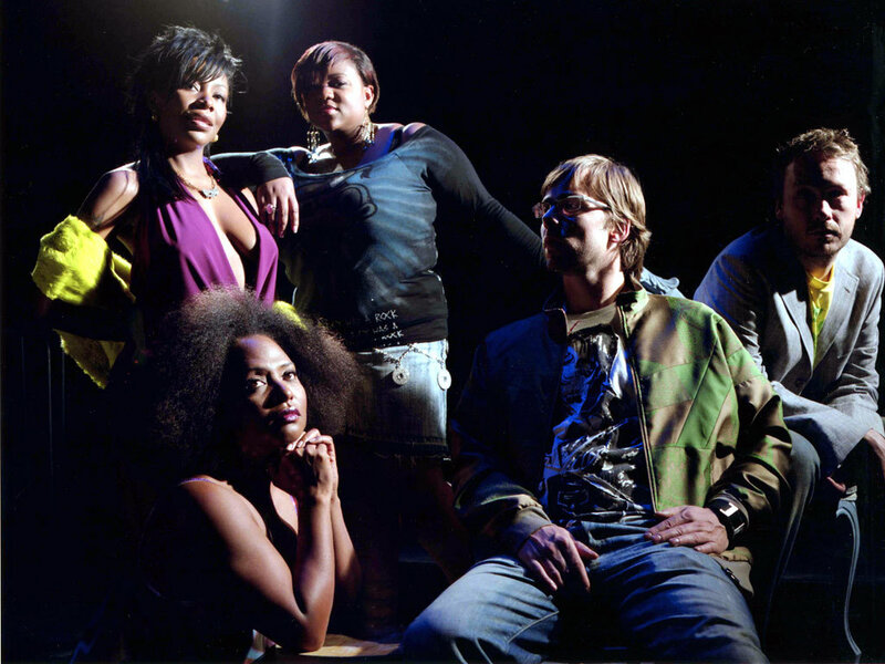 Group of people in a performance