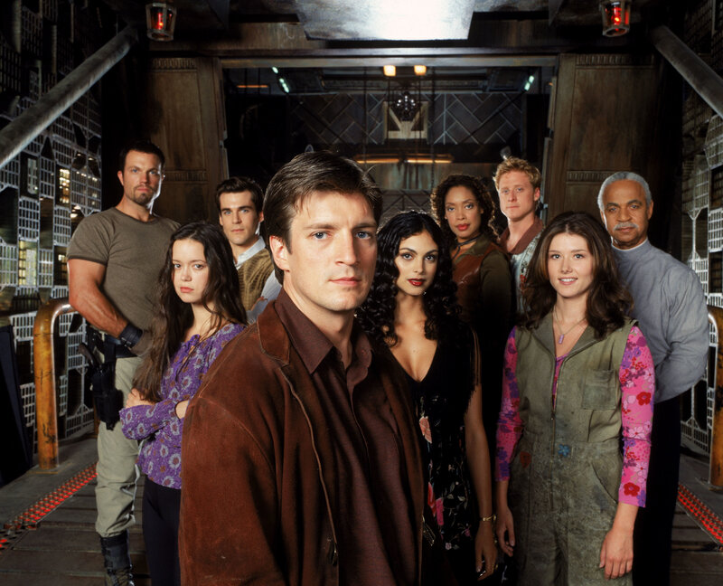 Group of People in Corridor — Brown