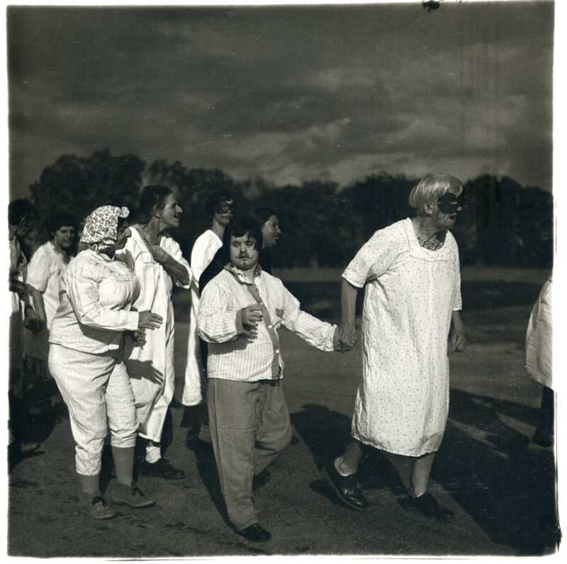 Group of people in costumes