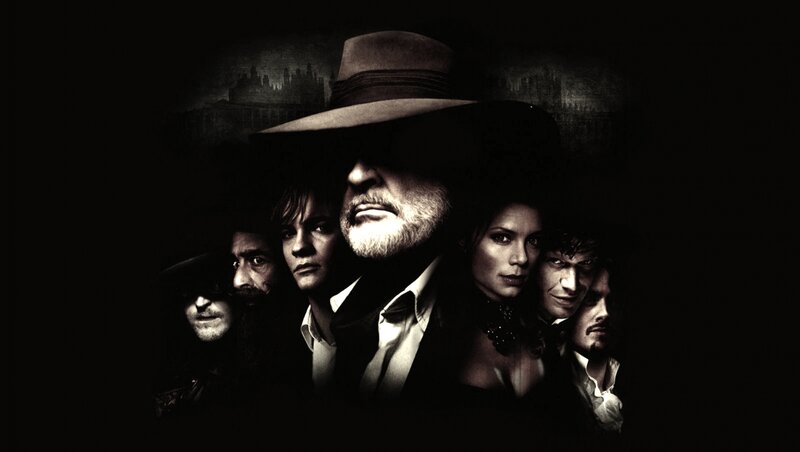 Group of People in Dark Scene — Black