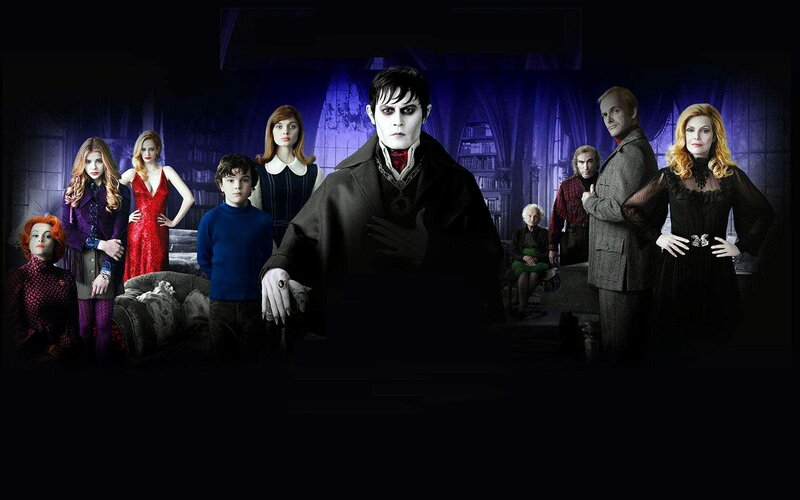 Group of People in Gothic Setting