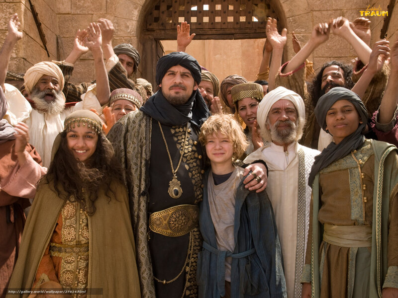 Group of people in historical attire