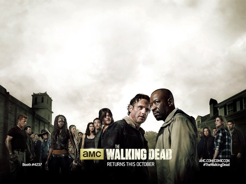 Group of People in Post-apocalyptic Setting — Gray