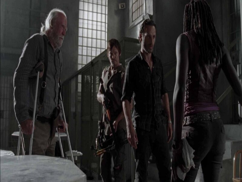 Group of People in Prison — Gray