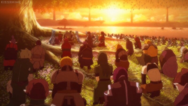 Group of People Kneeling
