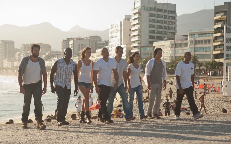 Group of People on Beach — Sand
