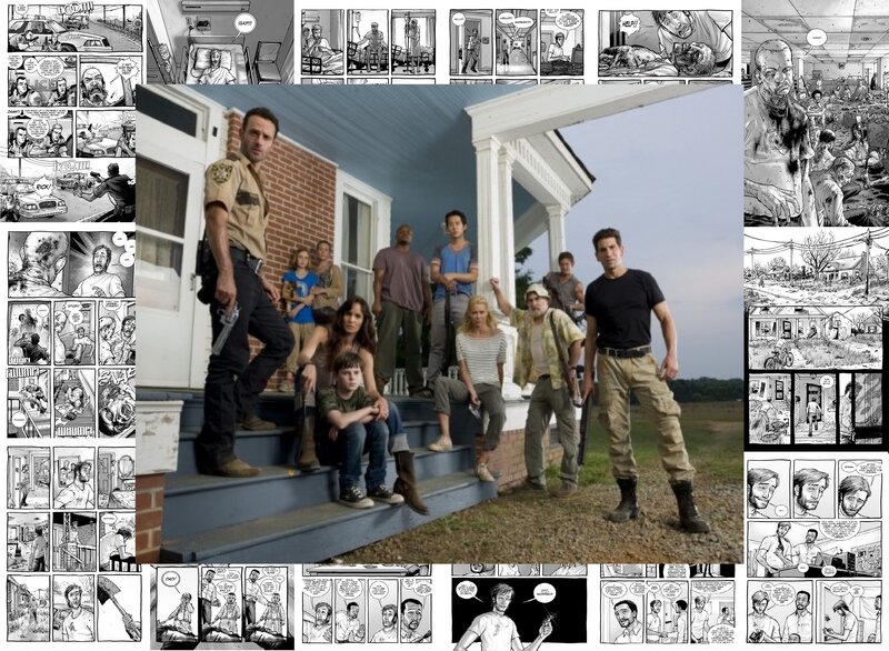 Group of People on Porch
