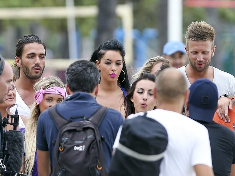 Group of People on Set