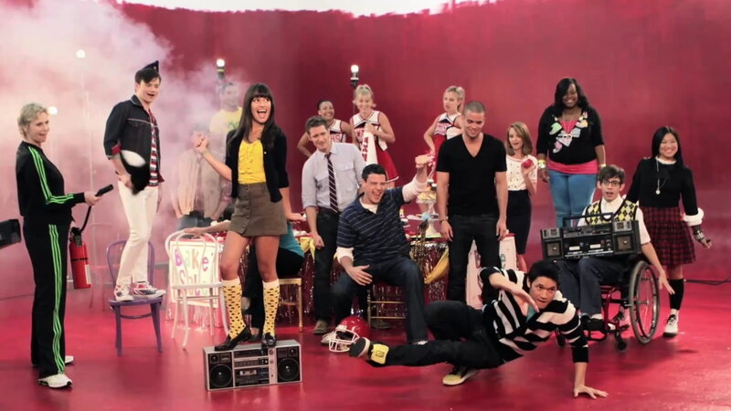 Group of People on Stage — Red