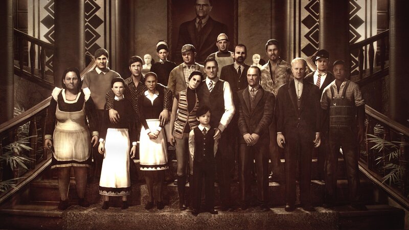 Group of People on Stairs