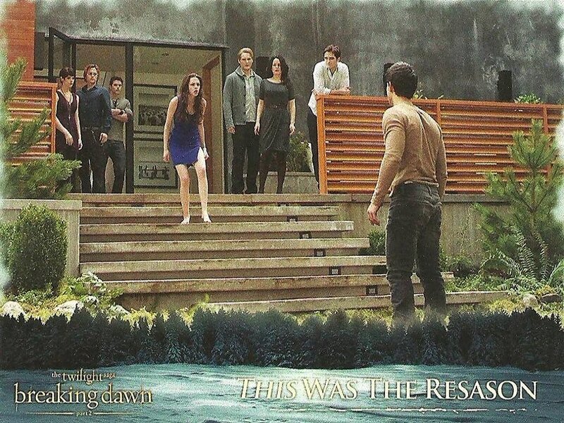 Group of People on Steps — Green