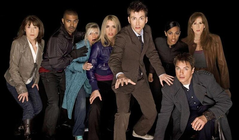 Group of People Posing — Black