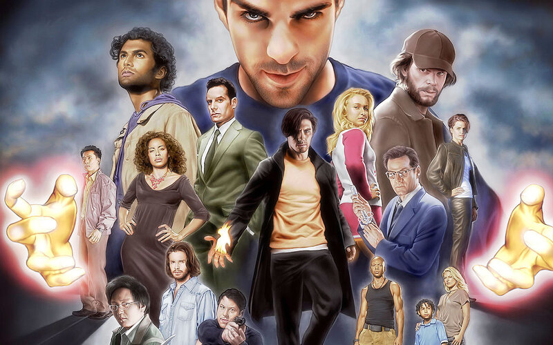 Group of People with Powers