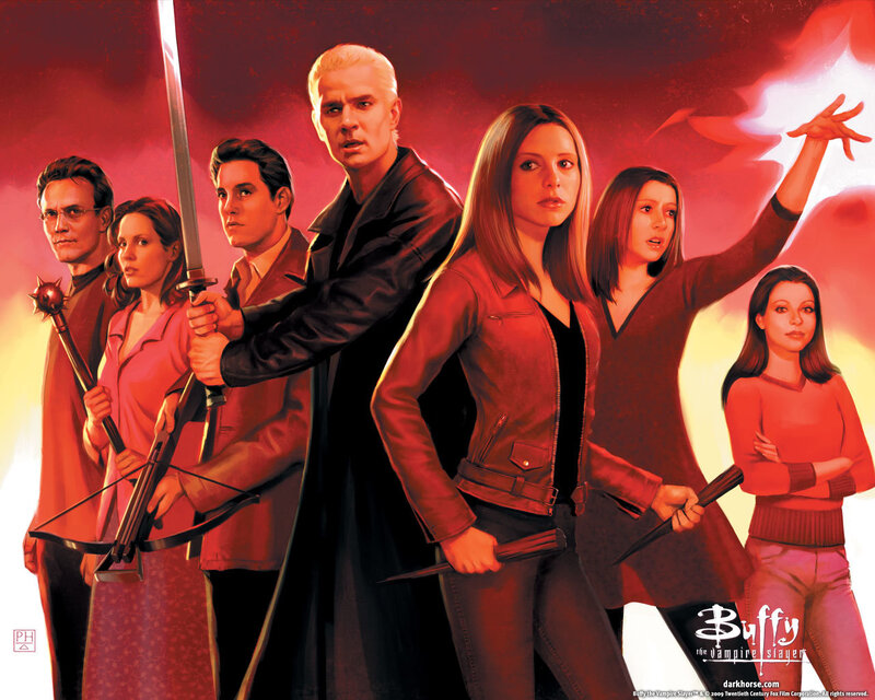Group of People with Weapons