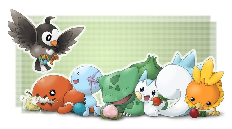 Group of Pokémon Characters