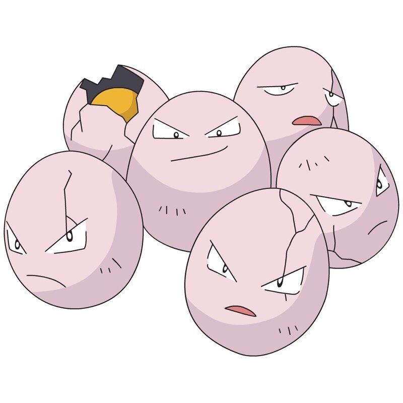 Group of Pokémon eggs