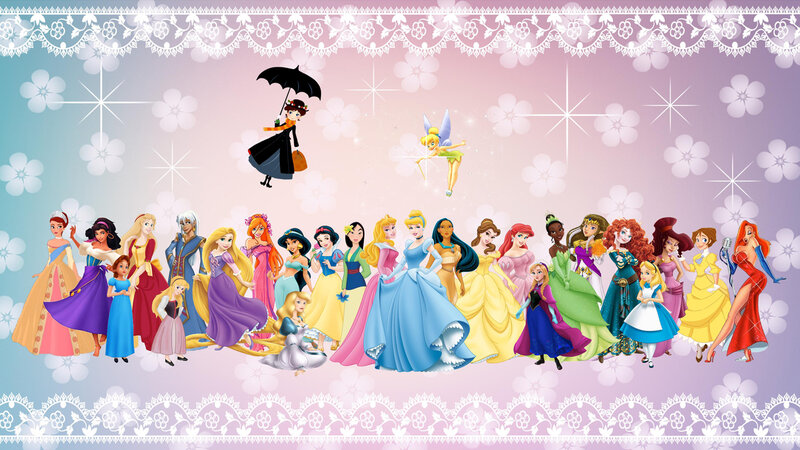 Group of Princess Characters