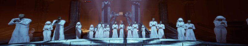 Group of Robed Figures
