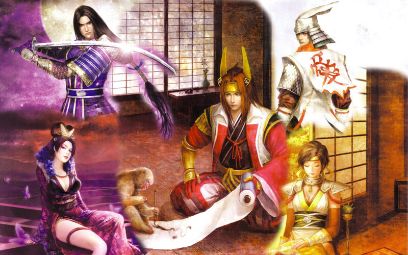 Group of Samurai Characters