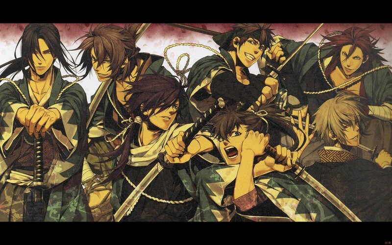 Group of Samurai Warriors — Green