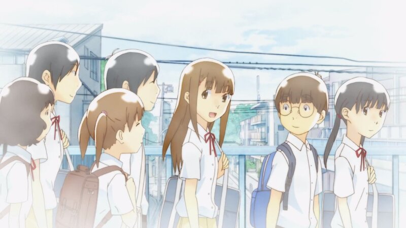 Group of School Students — White