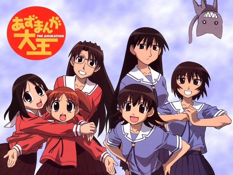 Group of Schoolgirls — Blue, Playful