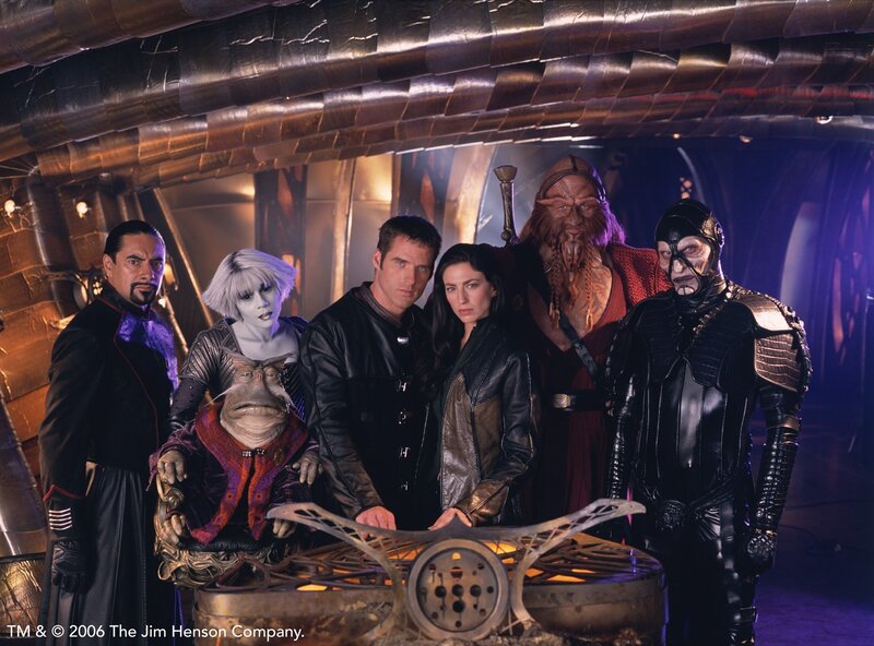 Group of Sci-fi Characters — Black, Dramatic, Photograph, Alien