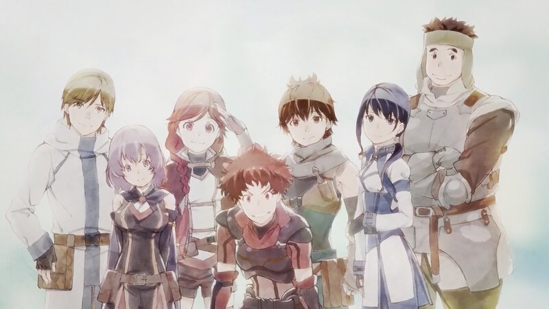 Group of Seven Anime Characters
